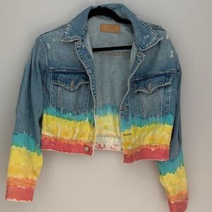 Blank NYC Multicolor Jean Jacket